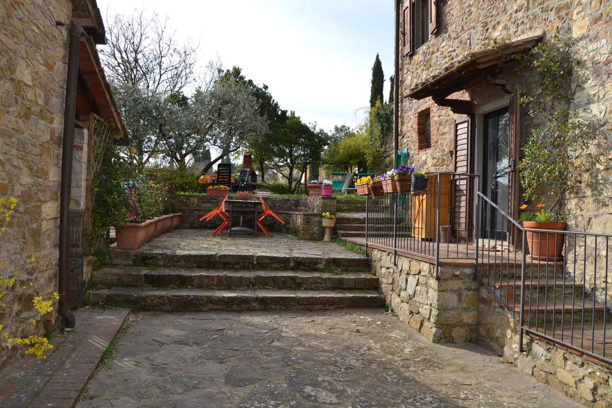 Agriturismo Podere La Casa Leilighet Panzano in Chianti Eksteriør bilde